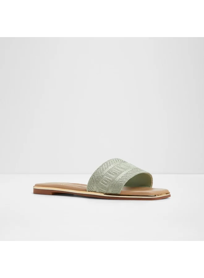 Aldo  OCEANIA Embroidered Flat Sandals for Women | Best Price UAE