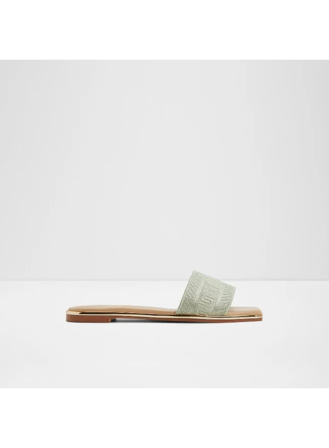 الدو OCEANIA Embroidered Flat Sandals
