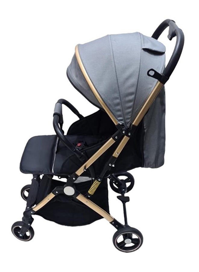 StarKids Baby Foldable Stroller With Multiple Recline Position And Adjustable Canopy - Image 2