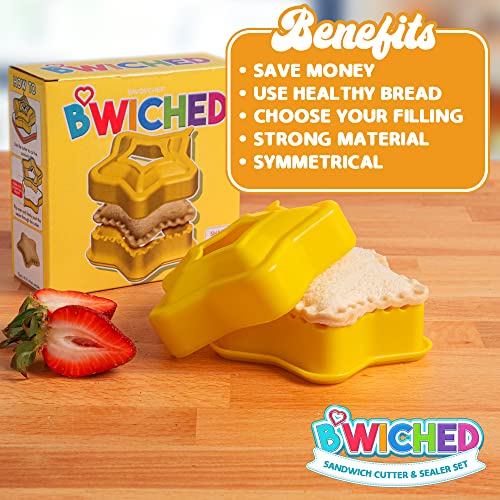 Savoychef Sandwich Cutter and Sealer (Star) - Crustless Sandwich Maker - Great for Lunchbox and Bento Box - Boys and Girls Kids Lunch - Sandwich Cutters for Kids - Image 5