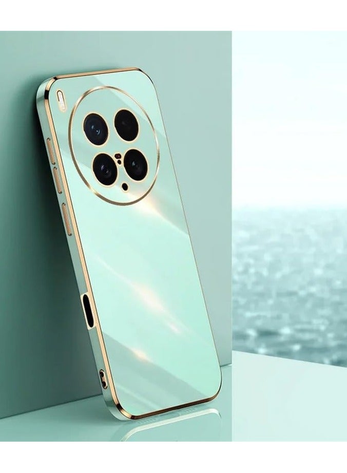 غطاء سيليكون متوافق مع فيفو X200 الترا 5G: غطاء هاتف رفيع واقي مضاد للصدمات للنساء والفتيات. - Image 1