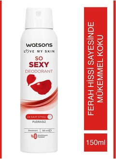 Watsons So S**y Deodorant 24 Hour Effective Powder-Free Spray