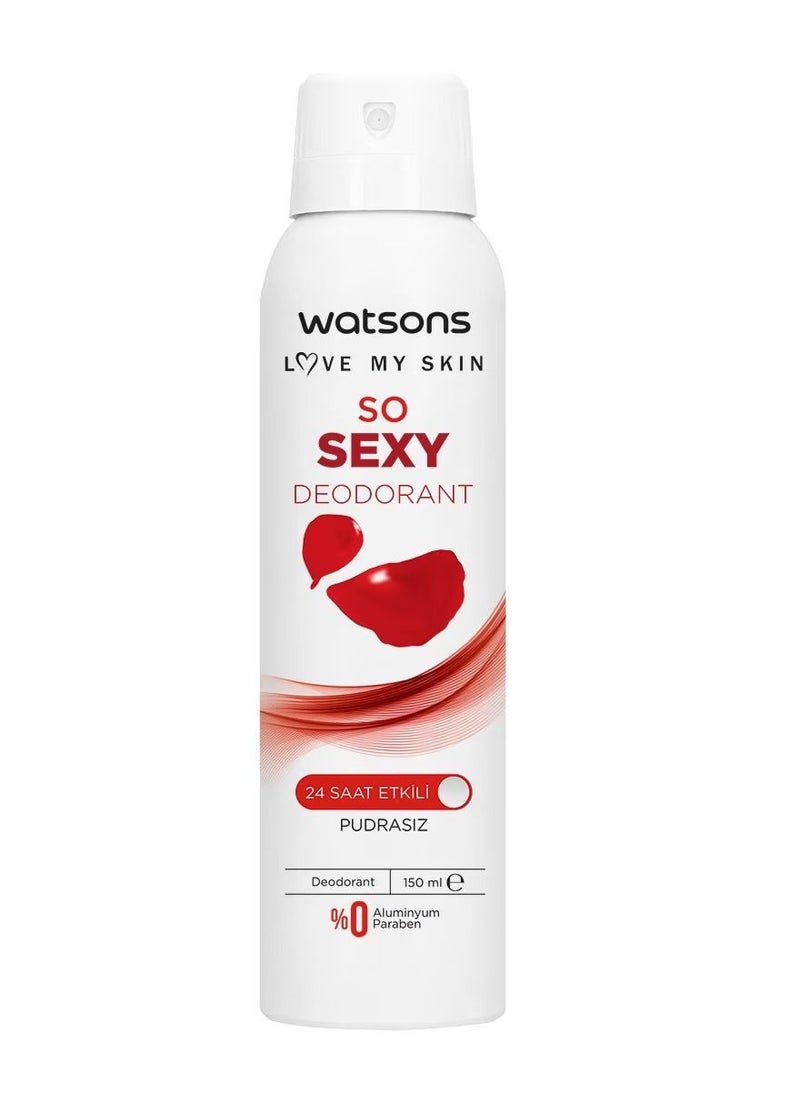 Watsons - Watsons So S**y Deodorant 24 Hour Effective Powder-Free Spray - Image 1