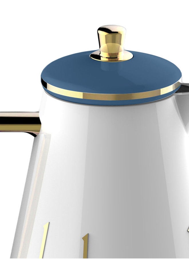 Alsaif 2-Piece Jood Coffee And Tea Vacuum Flask Set 1.0/1.0 Liter Dark Blue  - Image 4