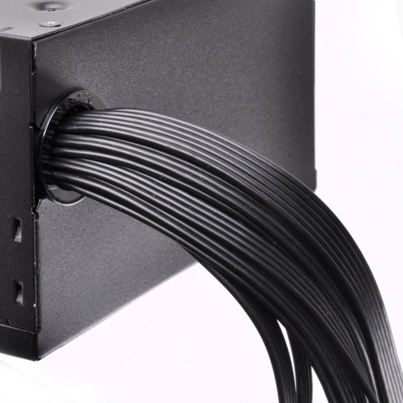 Silverstone Technology 550 Watt 80 Plus Bronze ATX PSU with Flat Black Cables ET550-B Power Supply, SST-ET550-B - Image 5