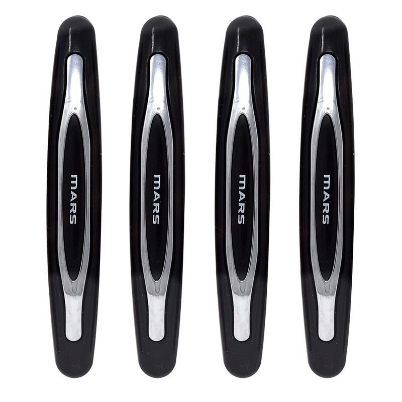GFX Car Door Edge Protector Guard Scratch (4Pcs) (Mars-Black) - Image 2