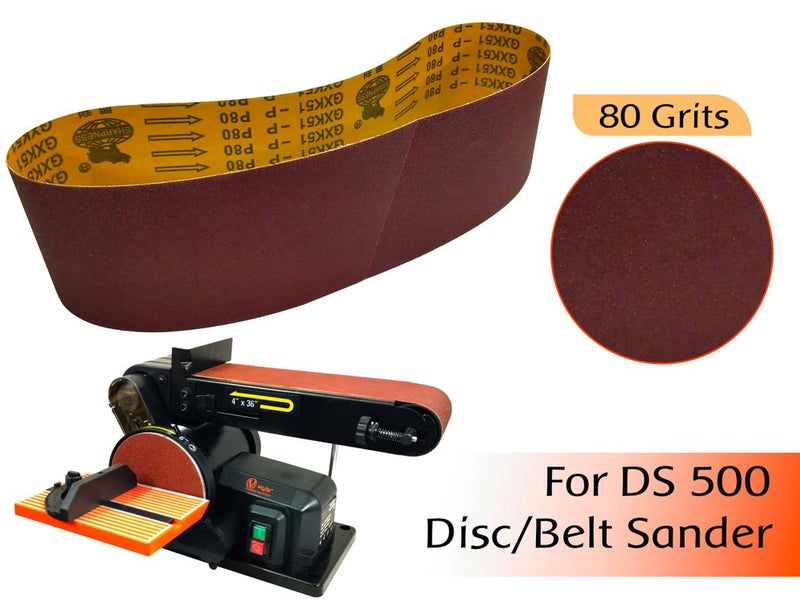 Voltz Belts Part of (DS 500 Disc Sander & MM491GL Disc Sander) 100x914mm Belt (80 Grit) - Image 3