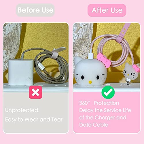 Careflection Premium Cartoon 3D Design Protective Case for 20W iPhone USB-C Power Adapter Charger Cable Protector Sleeve Toothless Dragon - Image 5