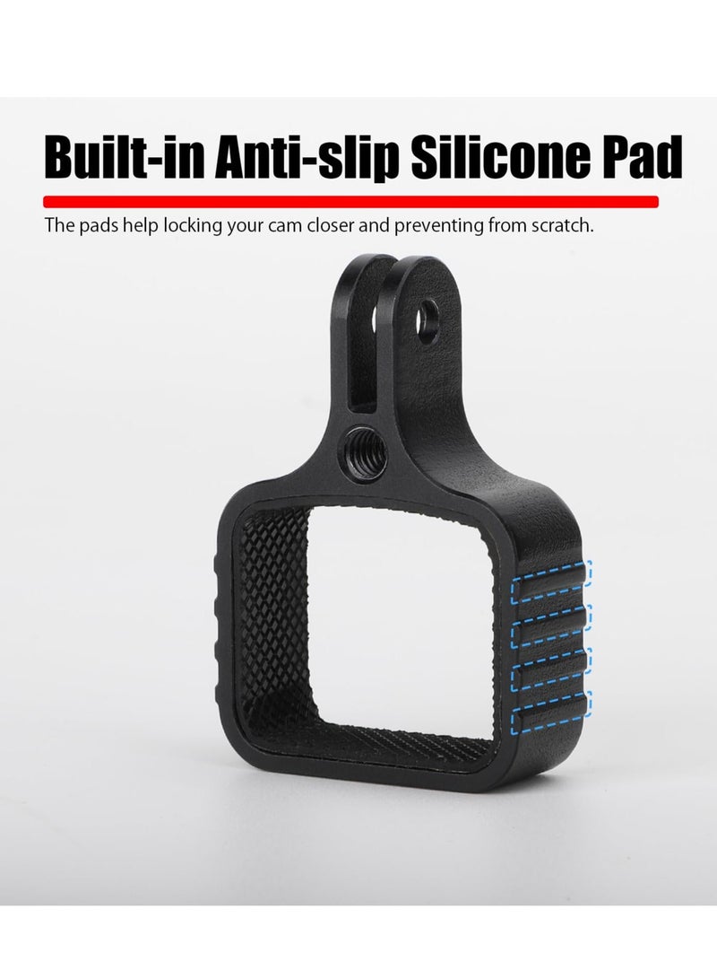 Camera Adapter Mount for DJI Osmo Pocket 3 Expansion Tripod Accessories Extension Rod Backpack Clip Bicycle Clamp Car Visor Holder  - Image 5