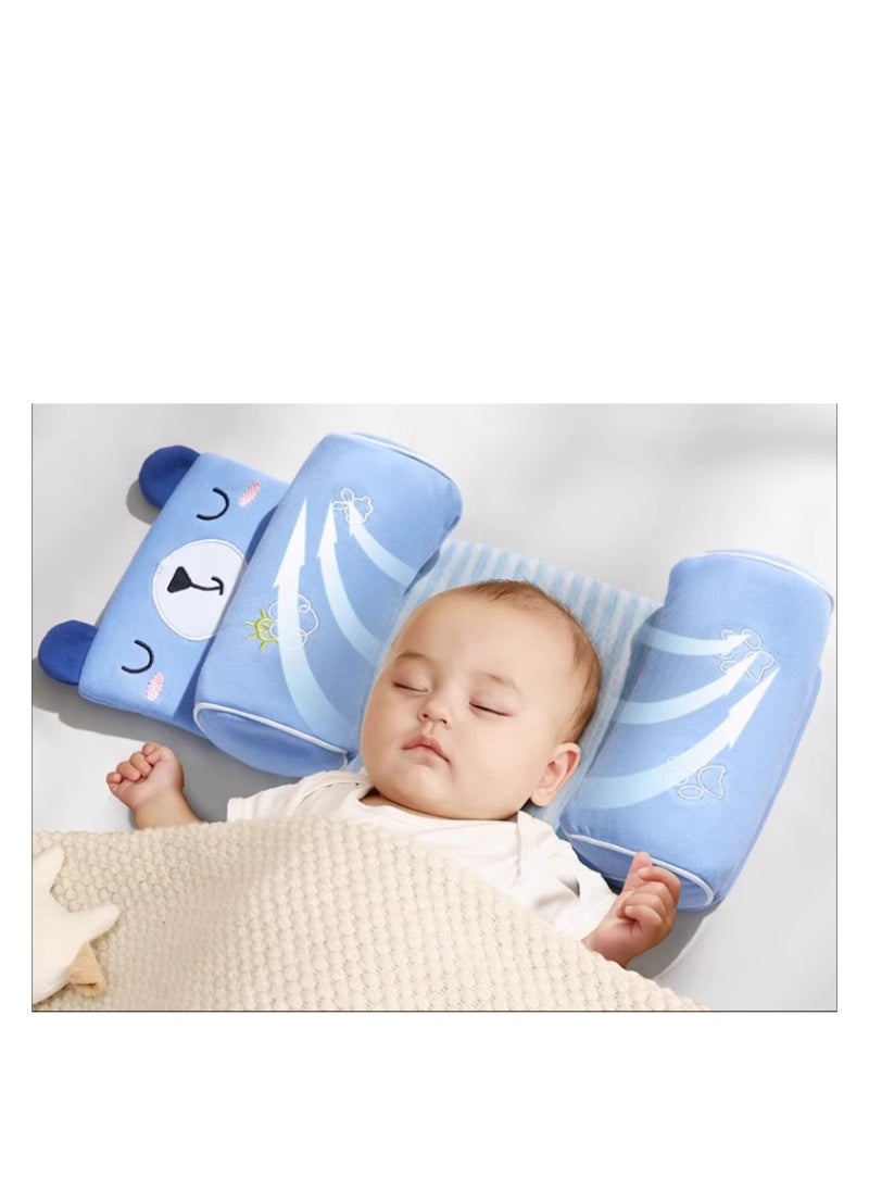 Moore Rabbit (7A Antibacterial And Mite Proof) Newborn Pure Cotton Soft And Comfortable Shaping Pillow  - Image 2
