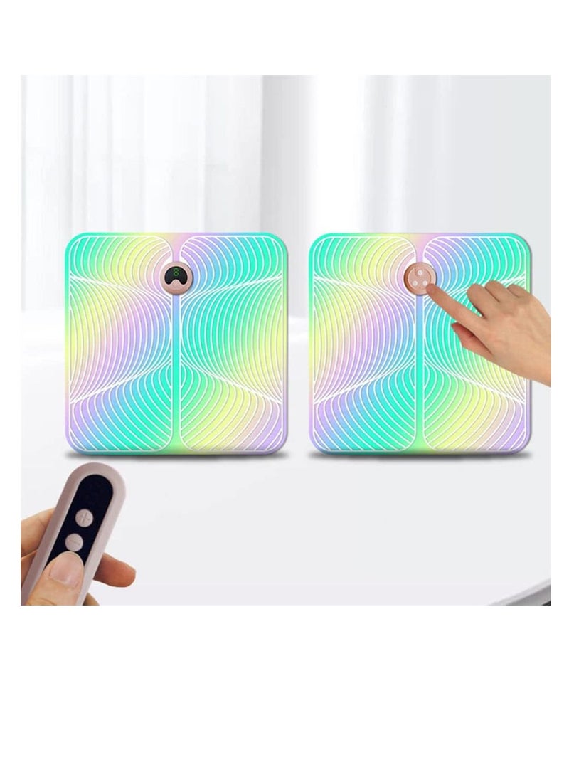 KASTWAVE Foot Stimulator Massager, Automatic Foot Circulation Massager, USB Rechargeable Protable Electrode Foot Stimulator Mat,  Increase Blood Circulation Leg Reshaping, for Women and Men - Image 3