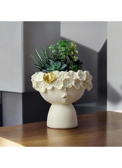 ba9ma 2 Pieces of White Queen Flower Vase from Ba9ma - Bridal Vase Set  - Image 3