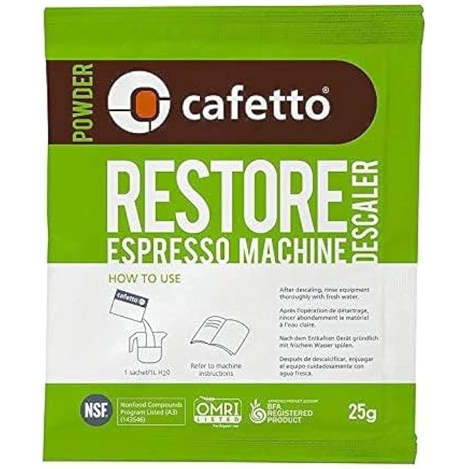 CAFETTO Restore Espresso Machine Descaler - Image 1