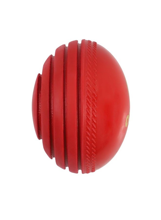 omtex Cricket Wobble Ball for Reflex Training | Red Color | Ideal for Hand-Eye Coordination & Speed Drills | Durable Synthetic Material for All Skill Levels | Pack of 1 - Image 2