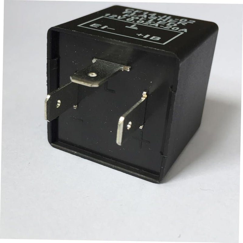 12 فولت فلاشر LED أسود إصلاح حمل منخفض إشارة انعطاف سهلة التركيب - Image 4