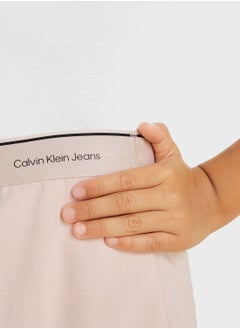 Calvin Klein Jeans Youth Logo Tape Skirt  - Image 3