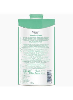 Yardley London Perfumed Talc Jasmine 100g  - Image 2