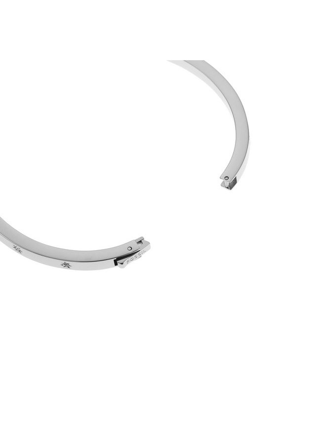 FOSSIL - Women'S Silvertone Bracelet Color: Silver (Model: Jf04420040) - Image 1