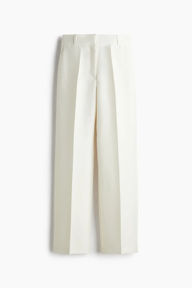 H&M High-waisted tailored trousers