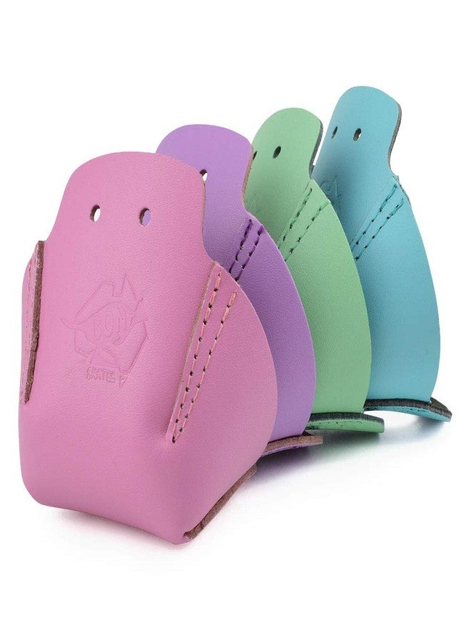 Bont Roller Skates - 100% Australian Leather Toe Cap Guard Protectors - Roller Skate Derby Speed - Pastel Pair - Amethyst Purple - Image 2