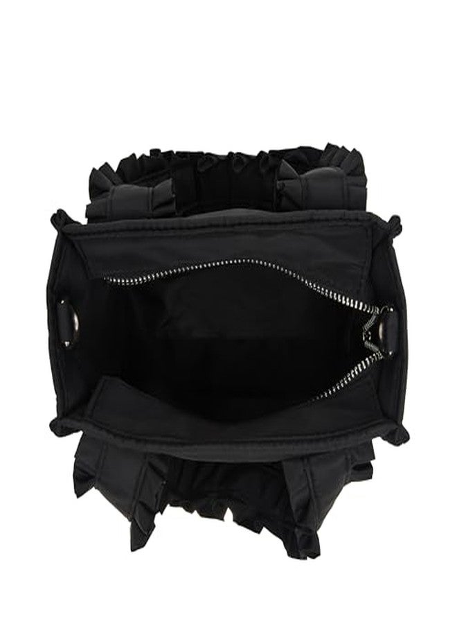 Madden Girl Emilyy Mini Tote, Black - Image 4