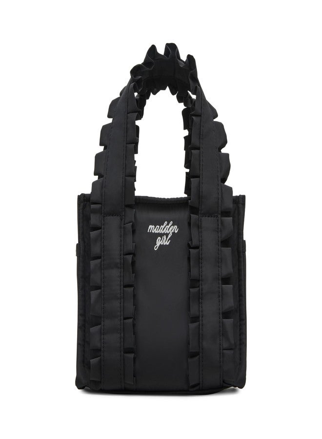 Madden Girl Emilyy Mini Tote, Black - Image 1