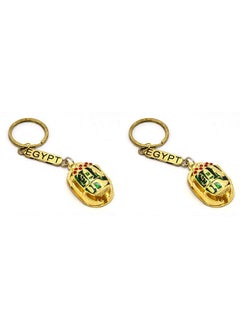 2 pieces Golden - Green