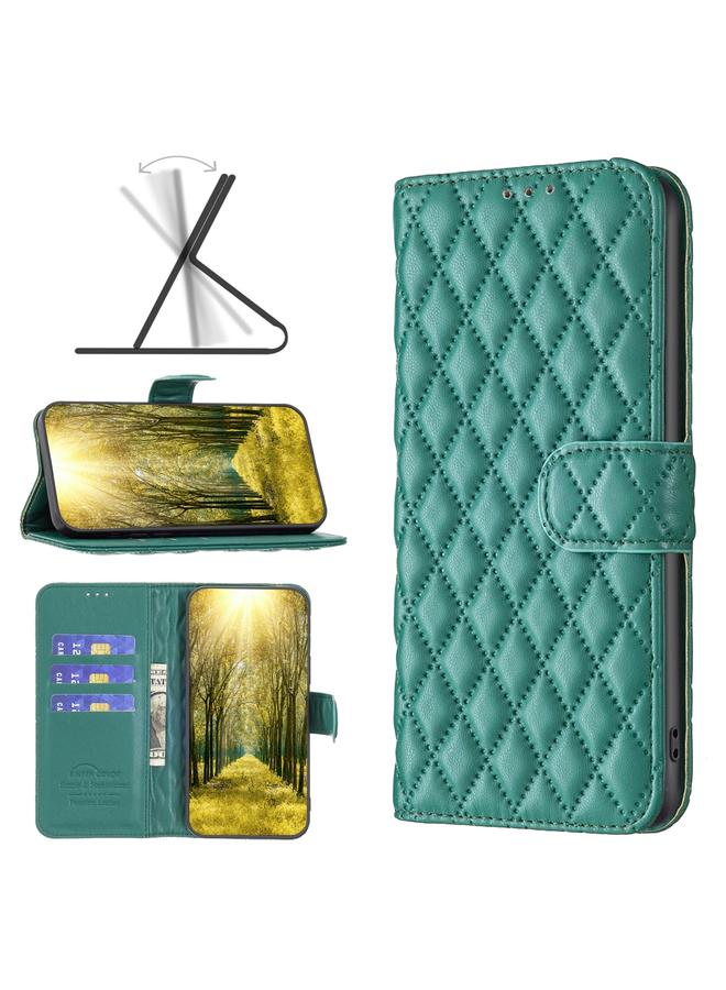 اس-توب جراب لهاتف Samsung Galaxy S20 Ultra 5G مع محفظة جلدية بتصميم شبكي ماسي - Image 1