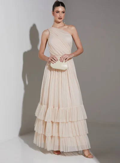 green emerald velvet dress Saudi Arabia Lilac Two Pieces Evening Dresses SS264 – DreamyVow main image 1