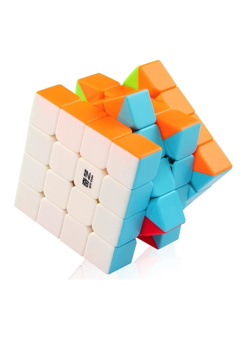 null - Speed Cube 4x4x4 Stickerless with Cube Tutorial - Turning Speedly Smoothly Magic Cubes 4x4 Puzzle Game Brain Toy for Kids and Adult - Image 1