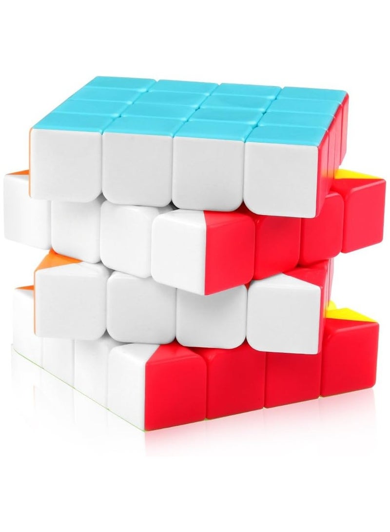 Speed Cube 4x4x4 Stickerless with Cube Tutorial - Turning Speedly Smoothly Magic Cubes 4x4 Puzzle Game Brain Toy for Kids and Adult - Image 5