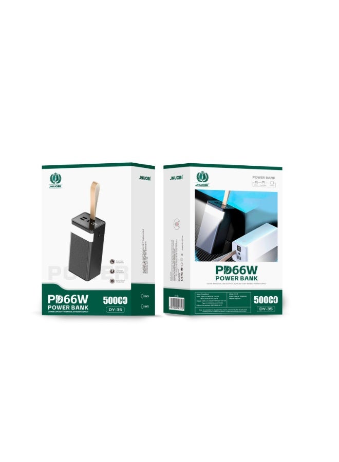 JNUOBI DY 35 50000mAh Power BanK 66W PD Fast Charging - Image 3