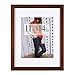RPJC RPJC 11x14 Picture Frames Made of Solid Wood and High Definition Glass Display Pictures 8x10 with Mat or 11x14 Without - Image 2