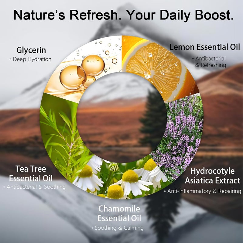 QOOQ Essential Oil Infused The Perfect Natural Bar Soap for Men Handcrafted for 12Hour Deodorization Smell Fresh Distinctive and Refined Safe for Sensitive Skin - Image 4