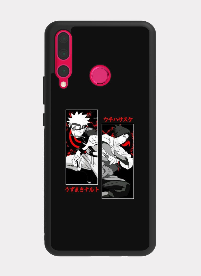 PXLAAT Huawei Nova 4 case cover Naruto and Sasuke - Image 1