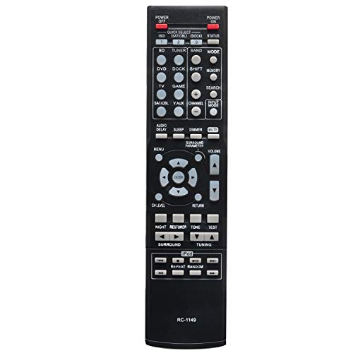 WINFLIKE WINFLIK RC-1149 Replace Remote Control Compatiable with Denon AV Receiver AVR-1311 AVR-391 DHT-391XP AVR1311 AVR391 DHT391XP - Image 1