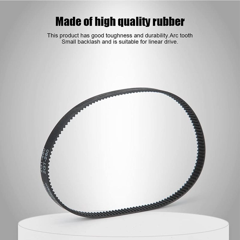 GT2 6 280MM 3D Printer Timing Belt Tensioner Kit 5PCS Closed Loop Synchronous Belt Spare Parts - Image 3