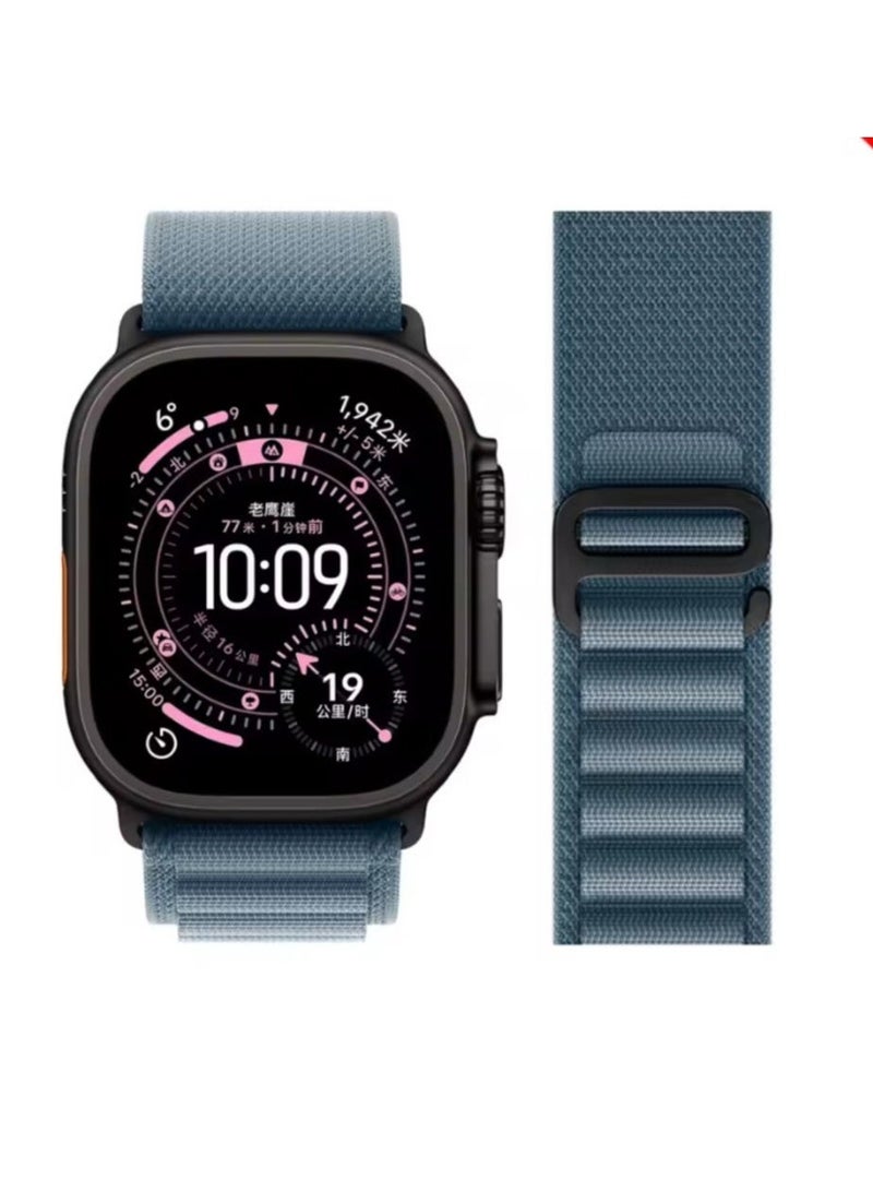Apple Watch Alpine Loop Band for Apple Watch Ultra 3 | 2 | 1, 49mm/45mm/44mm/42mm Soft Nylon Woven Sport Strap Compatible with iWatch Series 11/10/9/8/7/6/5/4/3/2/1 - Image 1