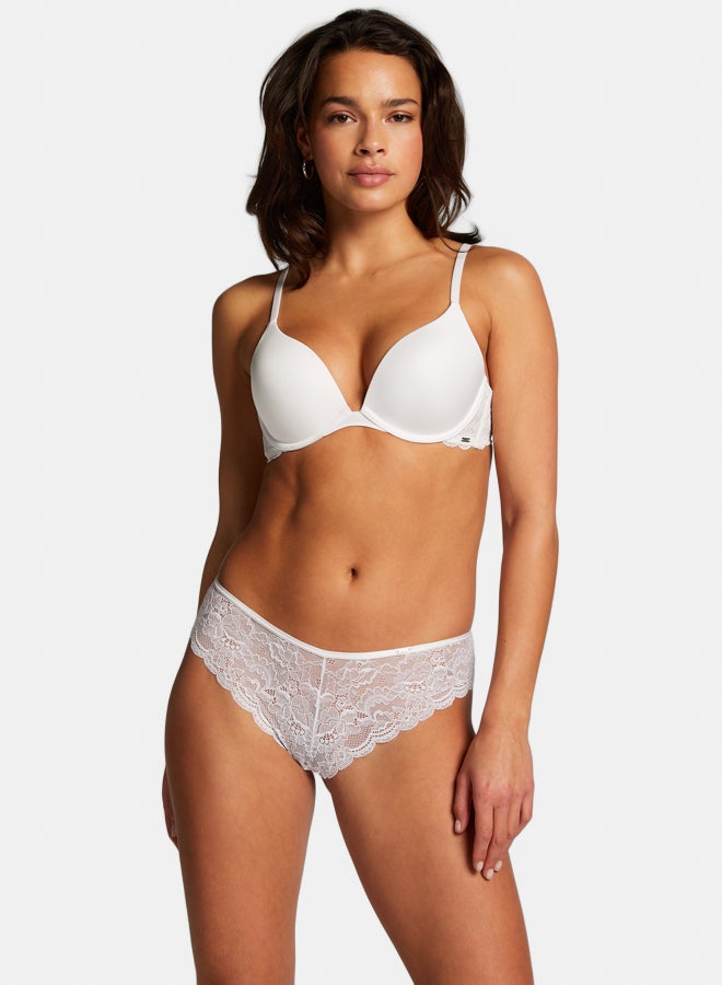hunkemoller Secret Lace Padded Underwired Bra  - Image 3