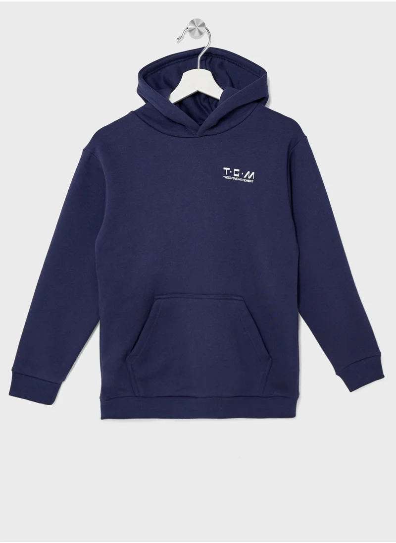 ذا جيفينج موفمنت Kids Lounge Regular Pocket Hoodie