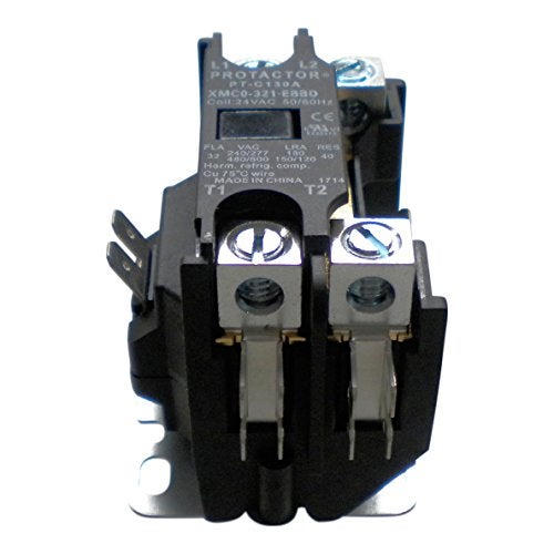 Protactor 1 Pole 32 AMP Heavy Duty AC Contactor Replaces Virtually All Residential 1 Pole Models 30 Amps or Less - Image 3