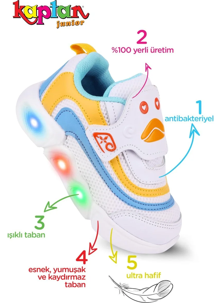 كابتن جونيور Lighted Boys' Sports Shoes Baby Bccme 500