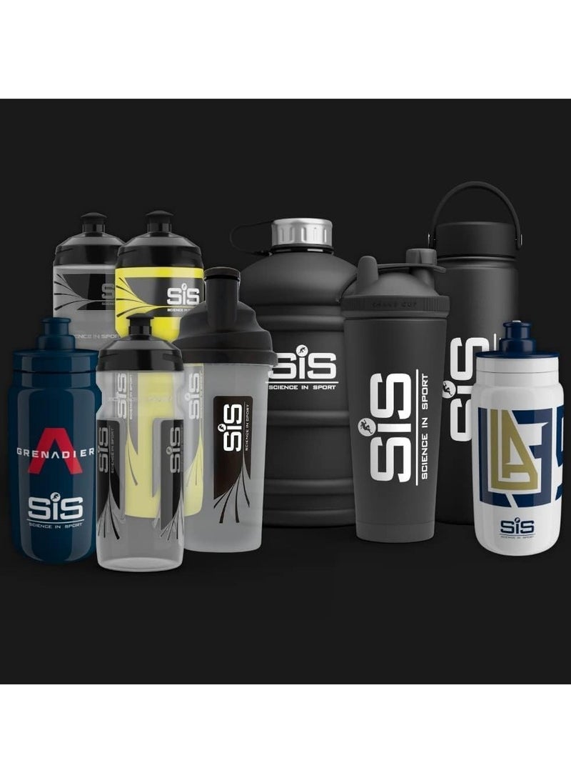 SIS Clear Sports Water Bottle, Plastic Water Bottle, Black Logo, Transparent Colour, 800 ml  - Image 3