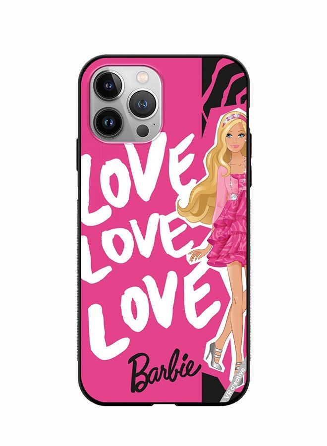 VR CREATIVE Protective Case Cover For Apple iPhone 11 Pro Love Love Barbie Design Multicolour - Image 1