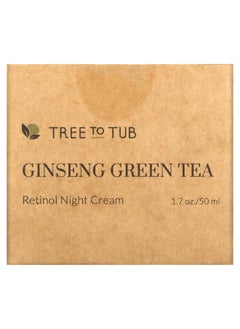 Tree to Tub Tree To Tub, Retinol Anti Aging & Wrinkle Night Moisturizer, Hyaluronic Acid Face Cream for Dry, Sensitive Skin, 1.7 fl oz (50 ml)  - Image 2
