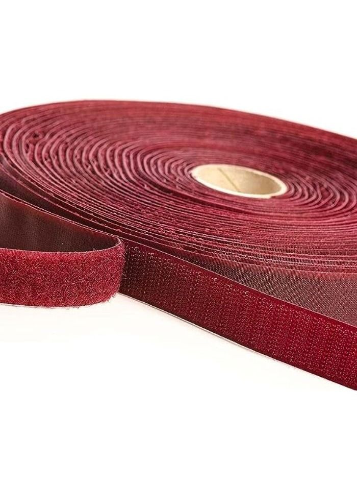 Generic Colored Nylon Scotch Velcro Hook and Loop Tape Without Glue Magic Tape for Sew on Belts Accessories (Navy Blue)  - Image 1