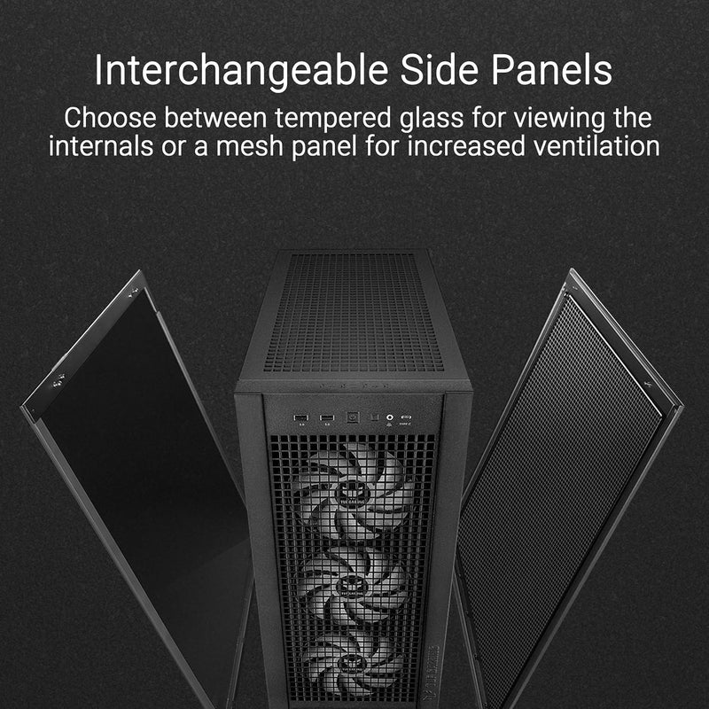 TUF Gaming GT302 ARGB ATX mid-tower case is designed for mainstream users who are looking for thermal performance with optimal compatibility case, and it's compatible with hidden connector MB - Image 3