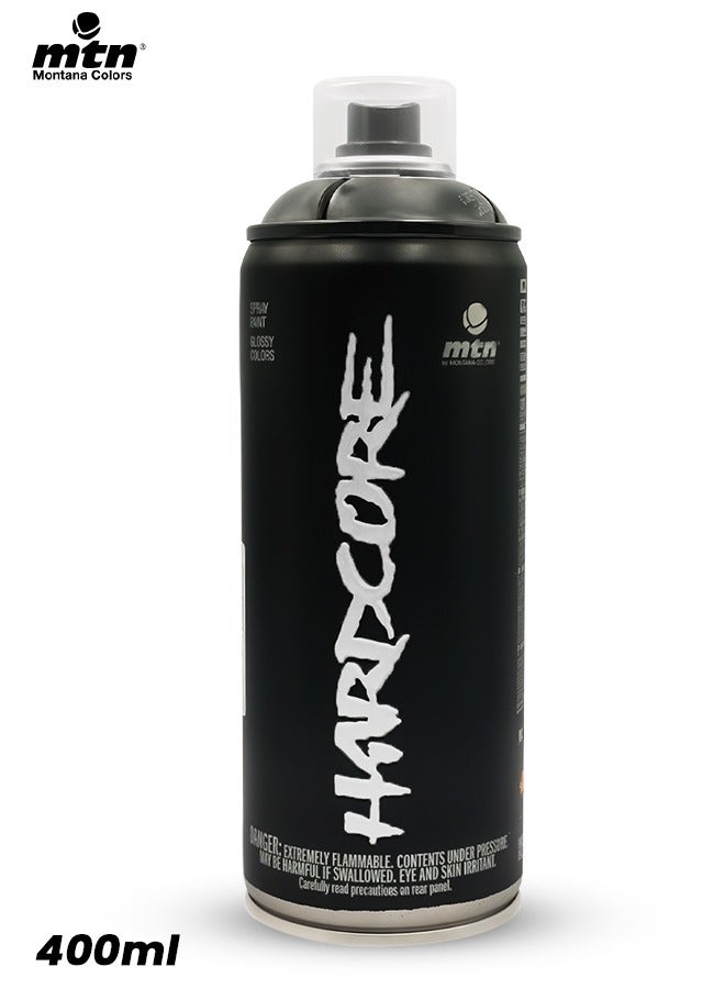 HARDCORE Montana Hardcore 400ml Spray Paint High Gloss Quick Dry Multi Surface For Metal Wood Automotive And Home Decor - Image 1