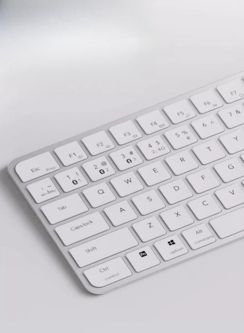 Wireless Bluetooth Keyboard, Tablet Notebook, Silent Office Specific Charging, Small-sized Dual Bluetooth/wireless 2.5G/multi Device Connectivity