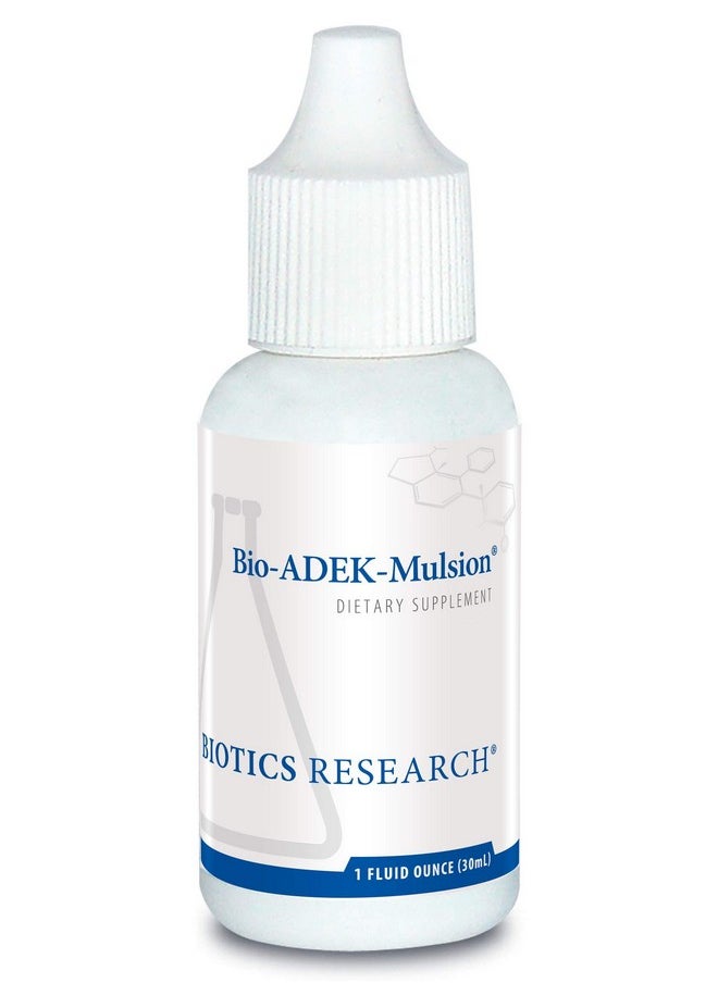 BIOTICS Research Bio Adek Mulsion Emulsified Formula Improved Bioavailability Supports Healthy Immune Responses Bone Health Eye Health Cardiovascular Health  - Image 1